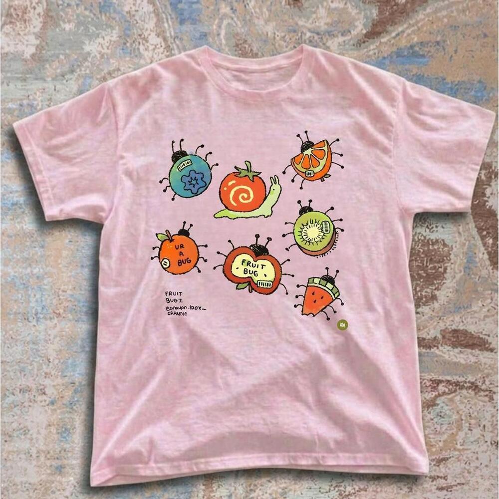 Fruit Bug Cotton T-Shirt